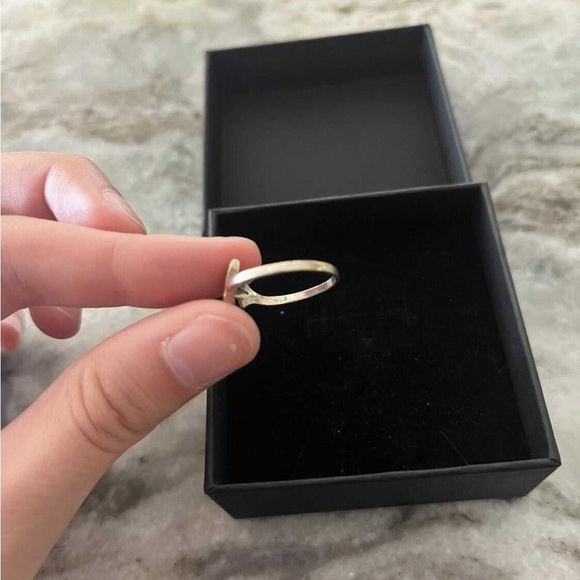 Sterling silver fish ring - Picture 3 of 5